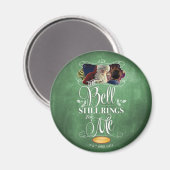 Aimant L'Express polaire | "La Cloche Sonne Toujours Pour (Recto/Verso)