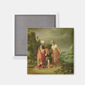 Aimant L'expulsion de Hagar, 1612 (Recto/Verso)