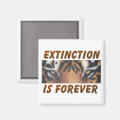 Aimant L'extinction est éternelle (Recto/Verso)