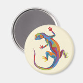 Aimant Lézard Peint (Recto/Verso)