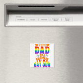 Aimant Lgbt Fier Papa D'Un Fils Gay Smartass (In Situ (Lave-vaisselle))