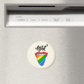 Aimant LGBT Rainbow Tongue (In Situ (Lave-vaisselle))