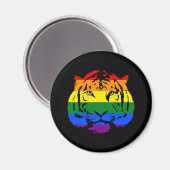Aimant LGBT Tiger (Recto/Verso)
