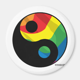 Aimant LGBT Ying Yang