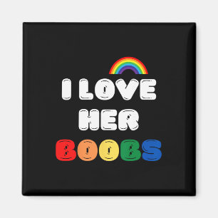 Aimant Lgbtq+ Lesbiennes Couples Correspondants Complimen
