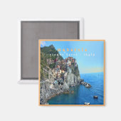 Aimant LGR004 MANAROLA - Cinque Terre - Italie - Frigo (Recto/Verso)