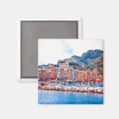 Aimant LGR034 PORTO VENERE - Liguria - Italy - Fridge (Recto/Verso)