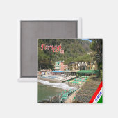 Aimant LGR117 PARAGGI, Ligurie, Italie, Fridge (Recto/Verso)