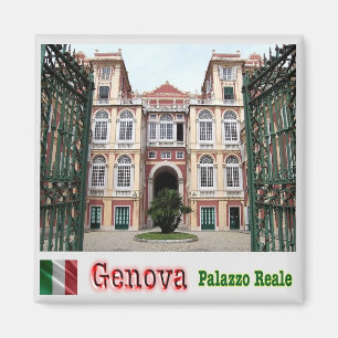 Aimant LGR153 Palais Royal de Gênes, Italie, Réfrigérateu