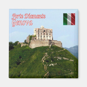 Aimant LGR155 GENOA, Fort Diamante, Italie, Frigo