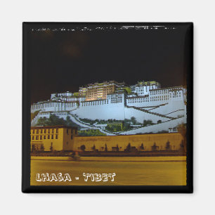 Aimant Lhassa, Potala Palace - Tibet 2 (Fridge Magnet)