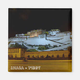 Aimant Lhassa, Potala Palace - Tibet (Fridge Magnet)