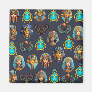 Aimant "L'héritage du pharaon : Motifs égyptiens antiques