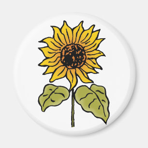 Aimant L'histoire de la Fée de Oz Tournesol en fleurs de