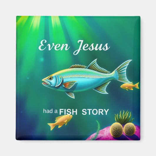 Aimant L'Histoire de Poisson (Devant)