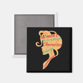 AIMANT L'HISTOIRE DES FEMMES MOIS CARACTÈRE ENGAGEMENT DU (Recto/Verso)