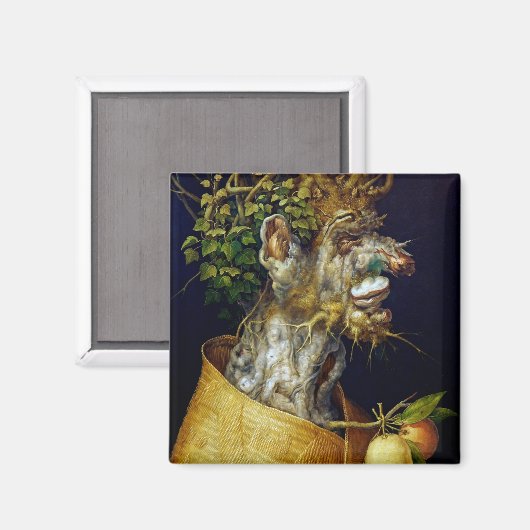 Aimant L'hiver, Arcimboldo (Recto/Verso)