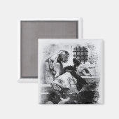 Aimant L'homme dans le masque de fer dans sa prison (Recto/Verso)