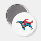 Aimant L'homme de l'acier style comique (Recto/Verso)