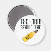 Aimant L'homme derrière la bière (Recto/Verso)