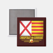 Aimant L'Hospitalet de Llobregat (Recto/Verso)