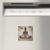 Aimant L'humeur du yoga (In Situ (Lave-vaisselle))