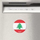 Aimant Liban Drapeau charmant patriotique (In Situ (Lave-vaisselle))