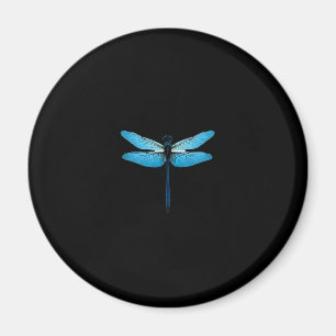 Aimant Libellule bleue - Ento amateur d'insectes faune