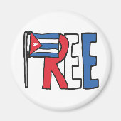 Aimant Libérer Cuba (Devant)