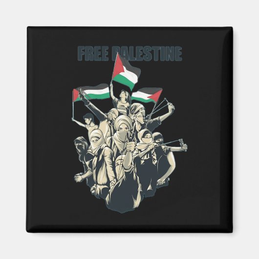 Aimant Libérer la Palestine (Devant)