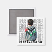 Aimant Libérer la Palestine (Recto/Verso)