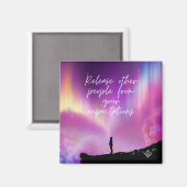 Aimant Libérer l'aimant des autres personnes (Recto/Verso)