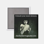 Aimant Libérez vos démons intérieurs (Recto/Verso)