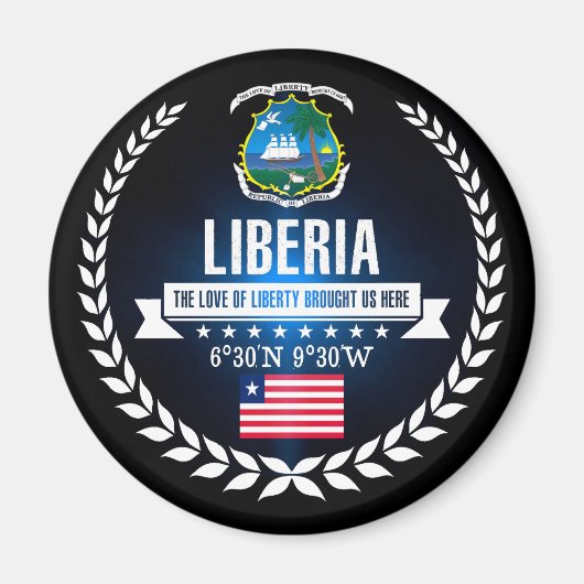Aimant Libéria (Devant)