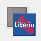 Aimant Libéria (Recto/Verso)
