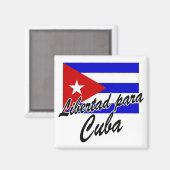 Aimant Libertad para Cuba ! (Recto/Verso)