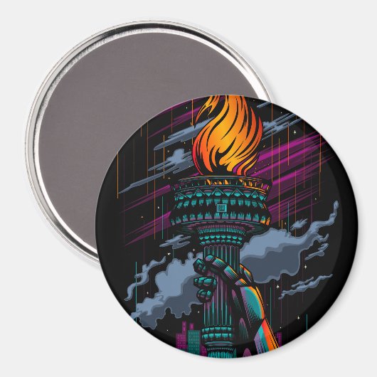 Aimant Liberté (Recto/Verso)