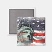 AIMANT LIBERTÉ AMÉRICAINE (Recto/Verso)