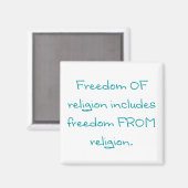 Aimant Liberté de religion (Recto/Verso)