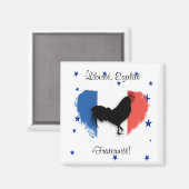 Aimant Liberté, Egalité, Fraternité (Recto/Verso)