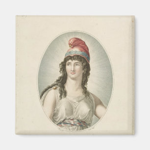 Aimant Liberté, patron du Français, gravé par Ruotte