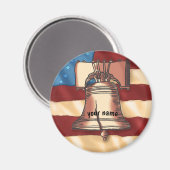 Aimant Liberty Bell (Recto/Verso)