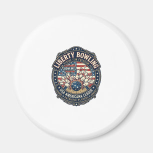 Aimant Liberty Bowling Patriotique Bowling Patriotique Vi