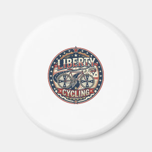 Aimant Liberty Cyclisme Patriotique Patriotique Cyclisme 