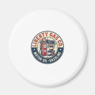 Aimant Liberty Gas Co Patriotique Station-service Patriot