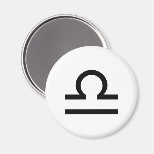 Aimant Libra (Recto/Verso)