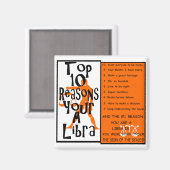 Aimant Libra (Recto/Verso)