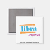 Aimant Libra Aqua (Recto/Verso)