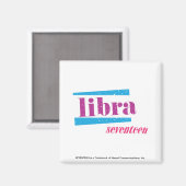 Aimant Libra Purple (Recto/Verso)