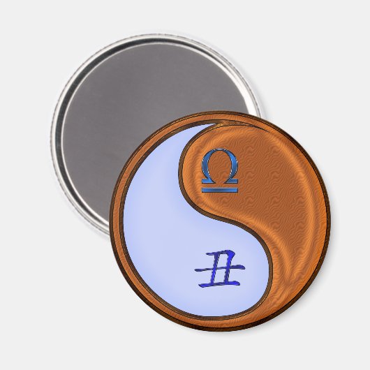 Aimant Libra & Wood Ox (Recto/Verso)